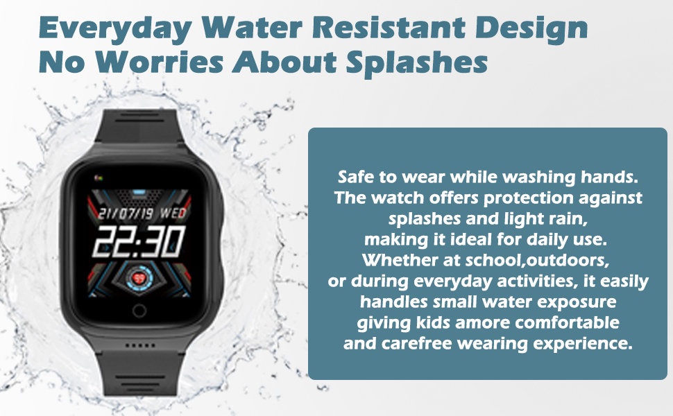 water resistant watch