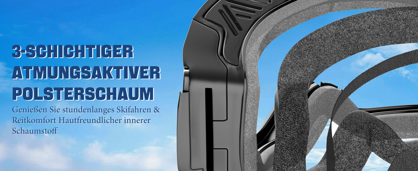  Skibrille Herren