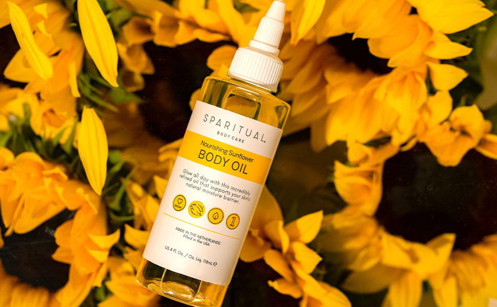 organic sunflower oil moisturizer for body