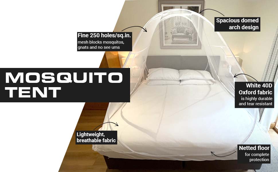 Pop Up Mosquito Net Tent Foldable Mosquito Net for Bed