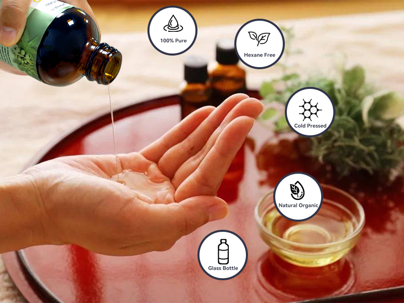 Pure Cold Pressed Castor Oil