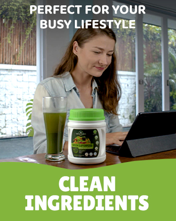 green juice powder fiber supplement plant protein fruits vegetables drink detox supergreens
