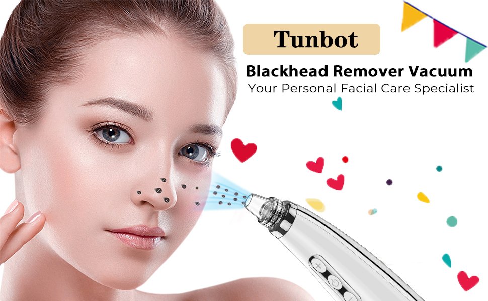 Tunbot Blackhead RemoverPore Vacuum Cleaner, Rechargeable