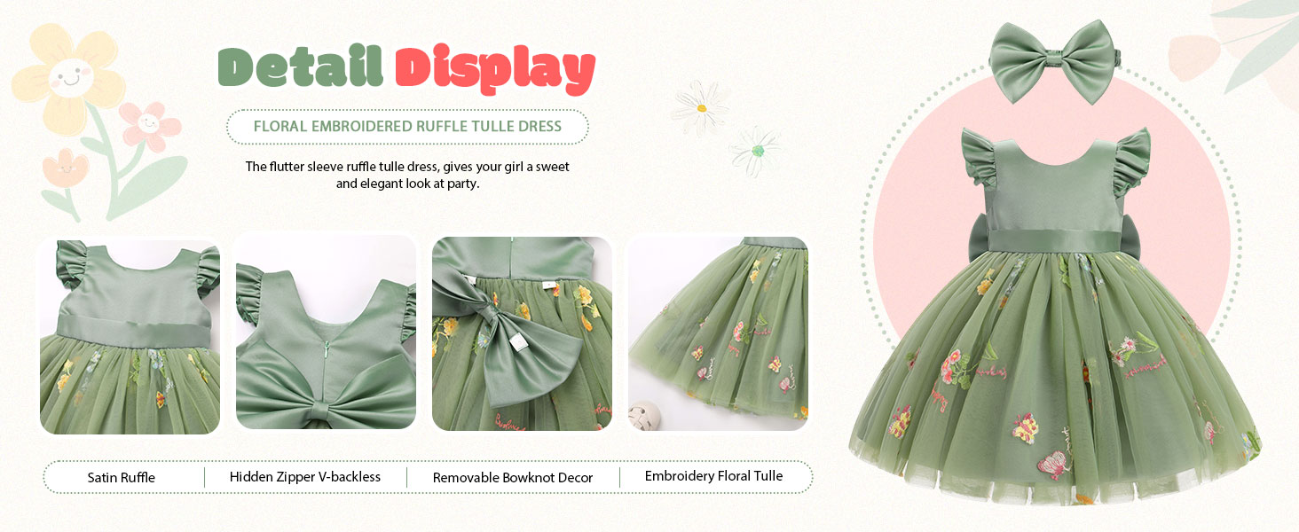 floral ruffle dress 9685