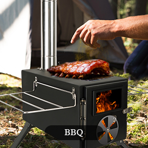 wood burning tent stove
