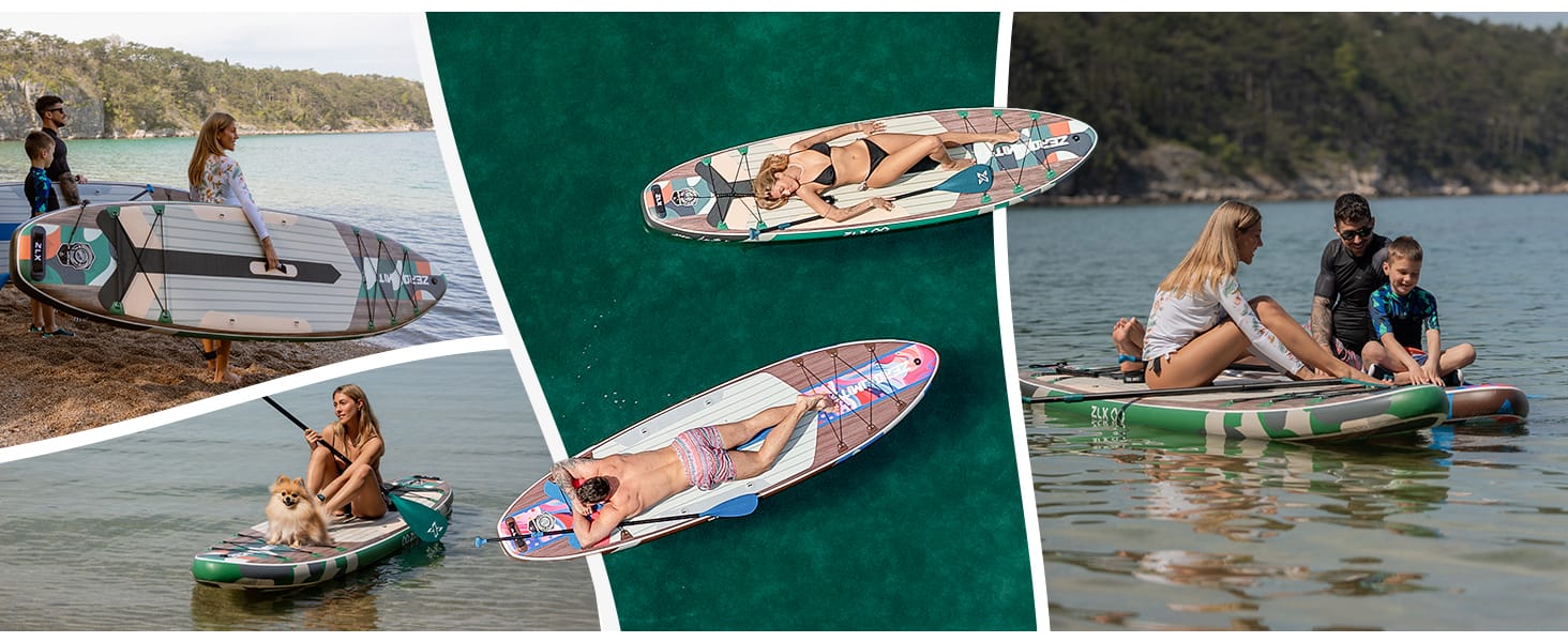 Stand Up Paddle Board mit SUP Board Sitz
