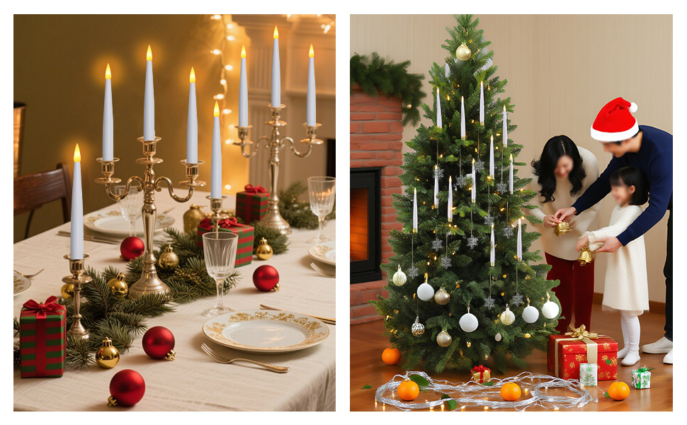 Christmas Tree Candles
