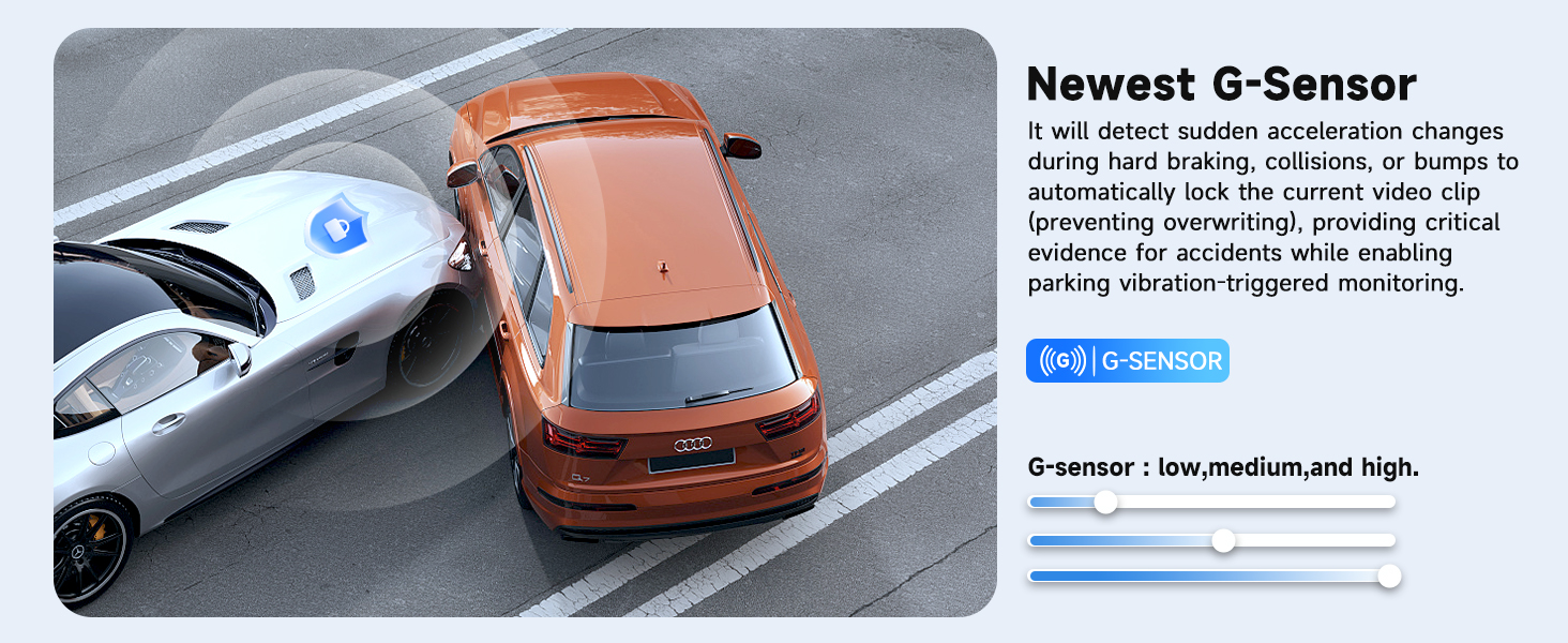 dash cam g sensor