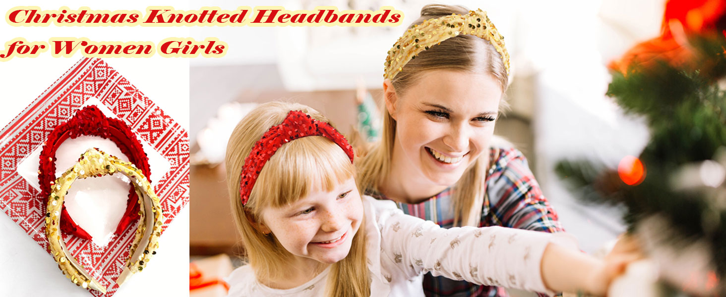 Knotted Headbands for Women Girls