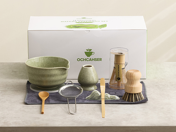 Ceramic matcha set