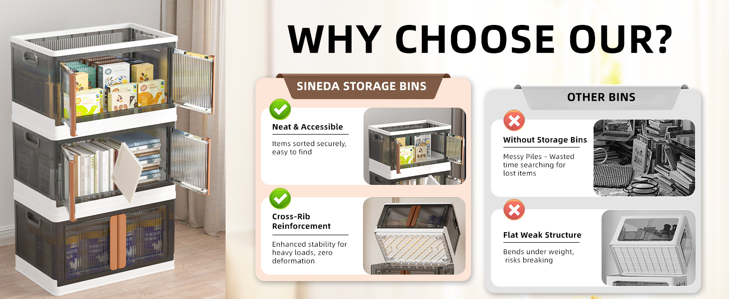 Enhanced stability for heavy loads, zero deformation 