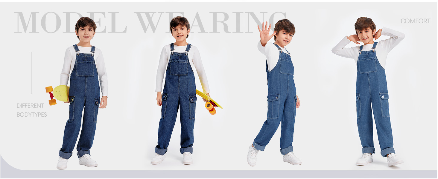 boys jean overalls