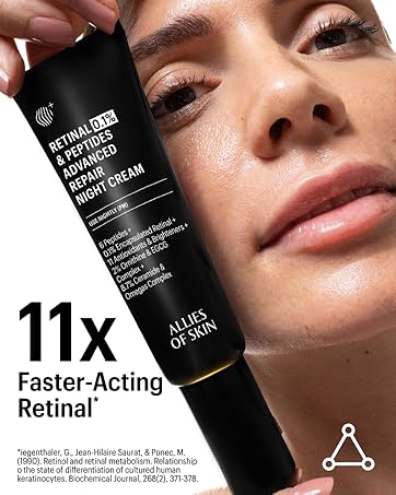 Retinal 0.1% & Peptides Repair Night Cream