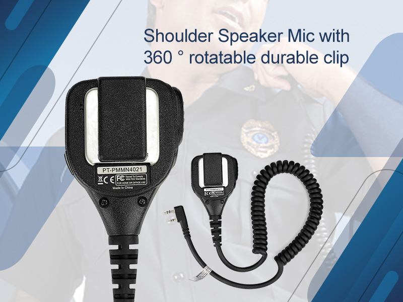 Retevis RT21 Walkie Talkie mic,IP54 Waterproof Shoulder Speaker Mic, Compatible with RT22 RT68 H-777 RT85 RT27 RT86 RT18 RB45 BAOFENG UV-5R 5RM BF-F8HP Kenwood SAMCOM Radio, 3.5mm Audio Jack(1 Pack) 19 shoulder speaker mic
