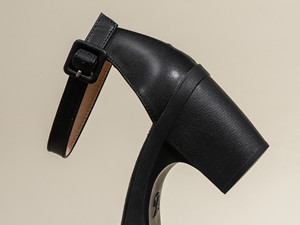 comfortable block heel