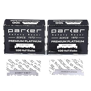 200 Parker Premium Platinum 1/2 Blades 