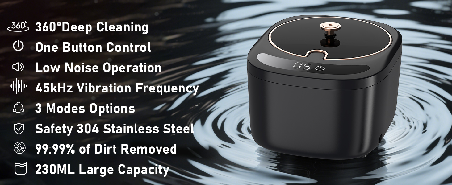 Ultrasonic Retainer Cleaner