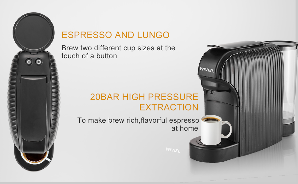 WIVIZL Capsule Coffee with Nespresso
