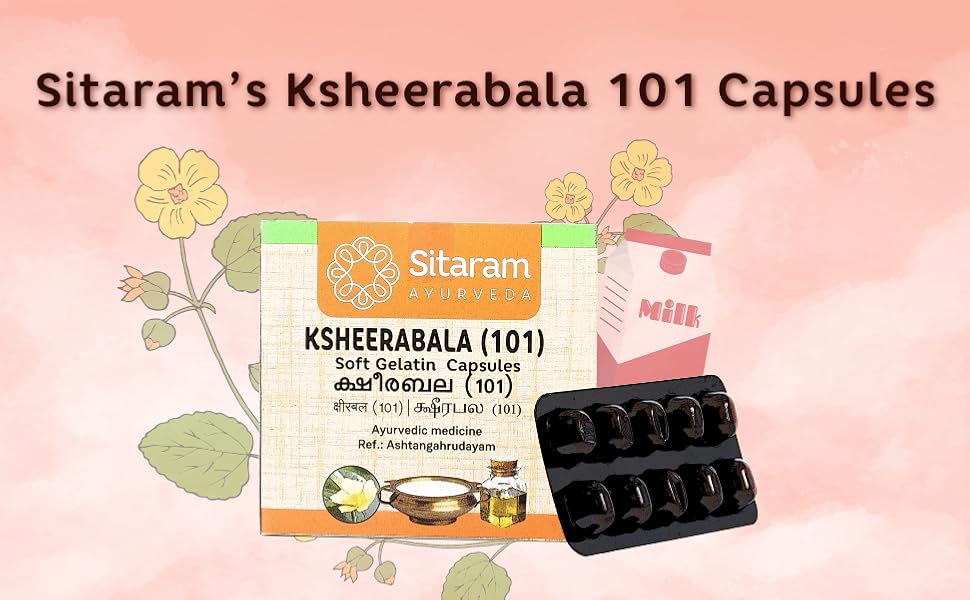 Ksheerabala 101 Capsules Uses In Tamil Buy Sitaram Ksheerabala 101 Soft Gelatin Capsules 100Nos, Ayurvedic