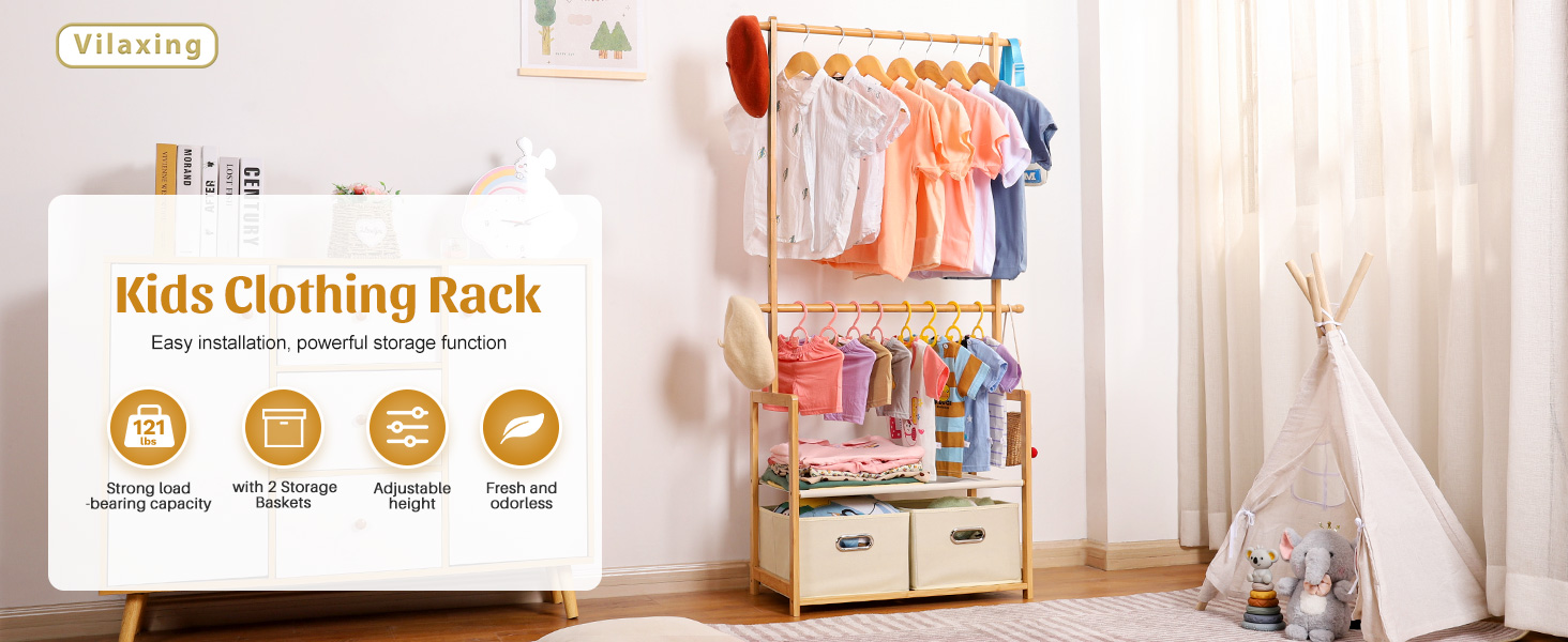 Kids Clothing Rack