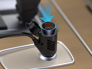 インバーター シガーソケット コンセント:DC11V-17Vを110V変換 TESSAN USB搭載 QC3.0/PD急速充電対応 車載用インバーター 200W11V-17V車専用 カーインバーター