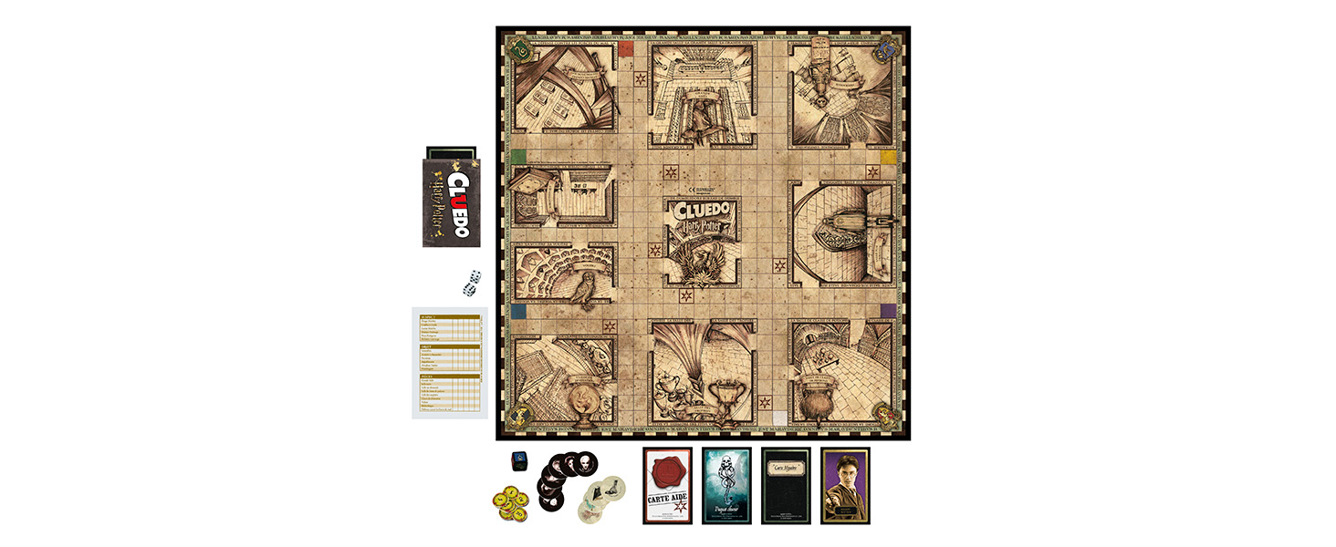 cluedo harry potter wizarding world promo
