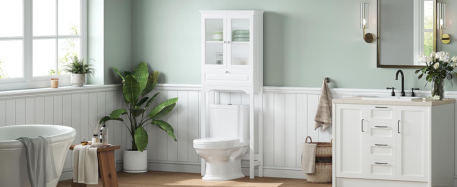 over the toilet storage cabinet