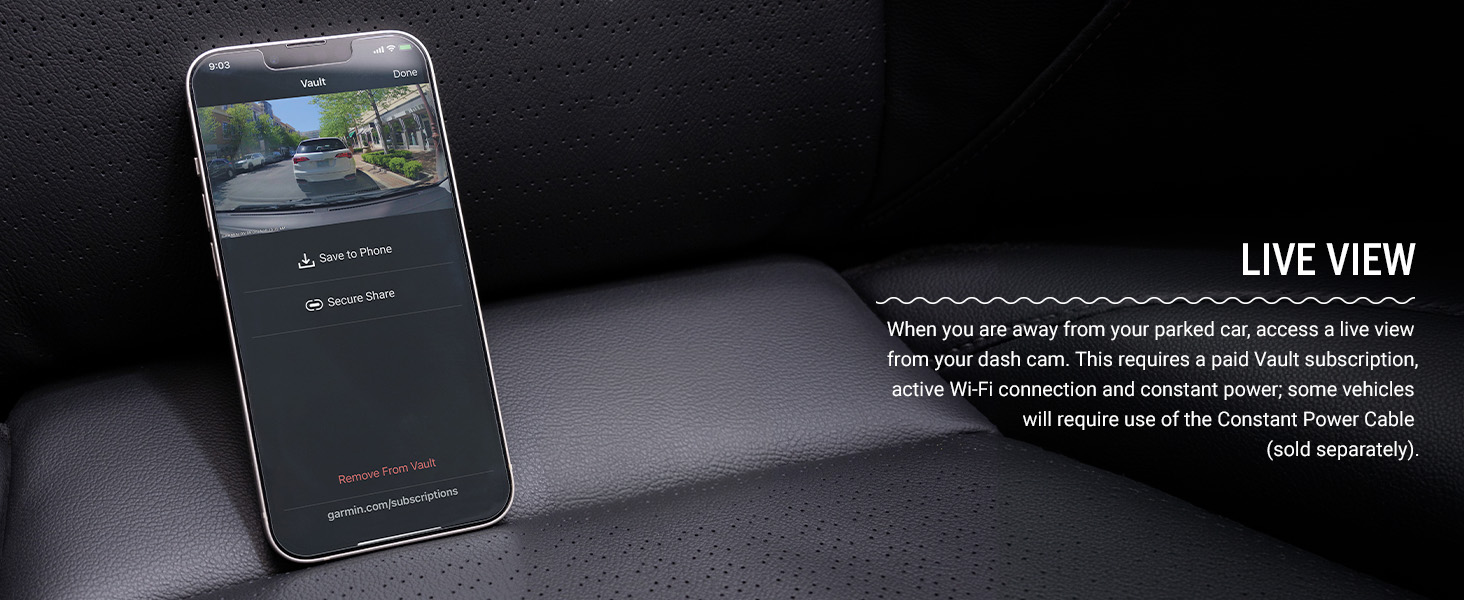 Garmin Dash Cam Series