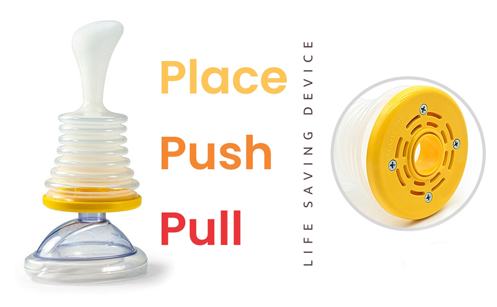 Yellow Travel Kit - Portable Suction Rescue Device, First Aid Kit for Kids and Adults, Portable 