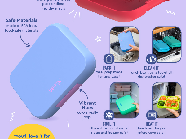 leak-proof lunch boxes, lunch boxes for middle schoolers, lunch box for high school students