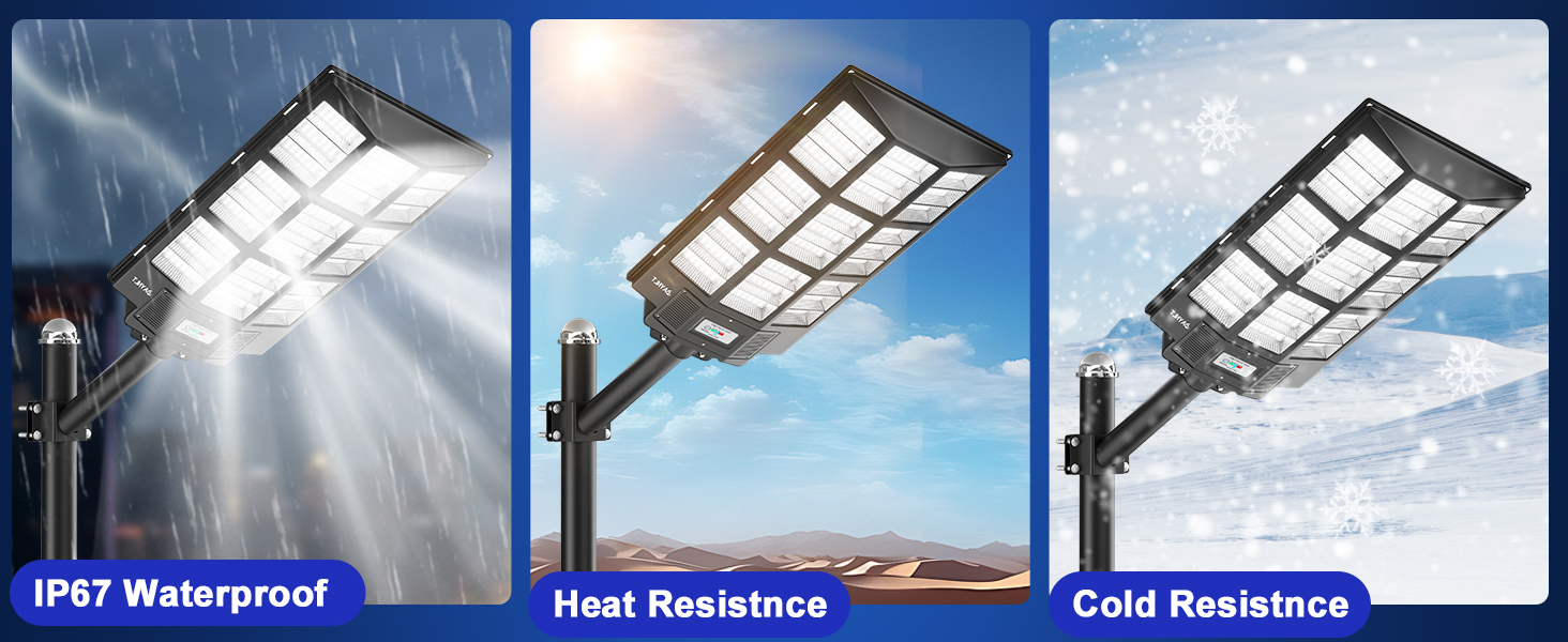solar powered flood light