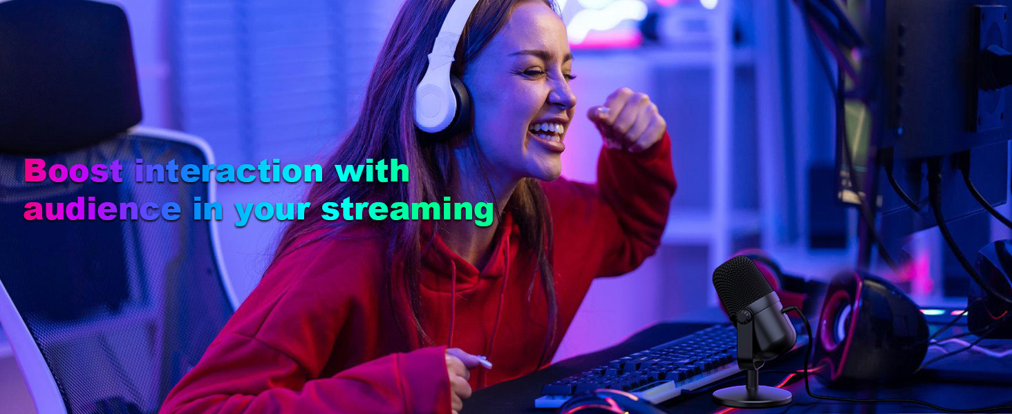 Boost interaction with audience