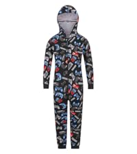 New Mens Boys Family Gaming Pyjamas Father Son Gamer Jumpsuit All In