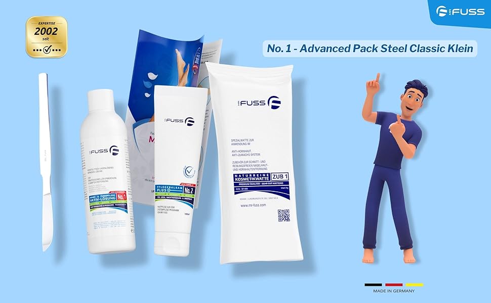 Mr. Fuss No. 1 Advanced Pack Steel Classic - Klein