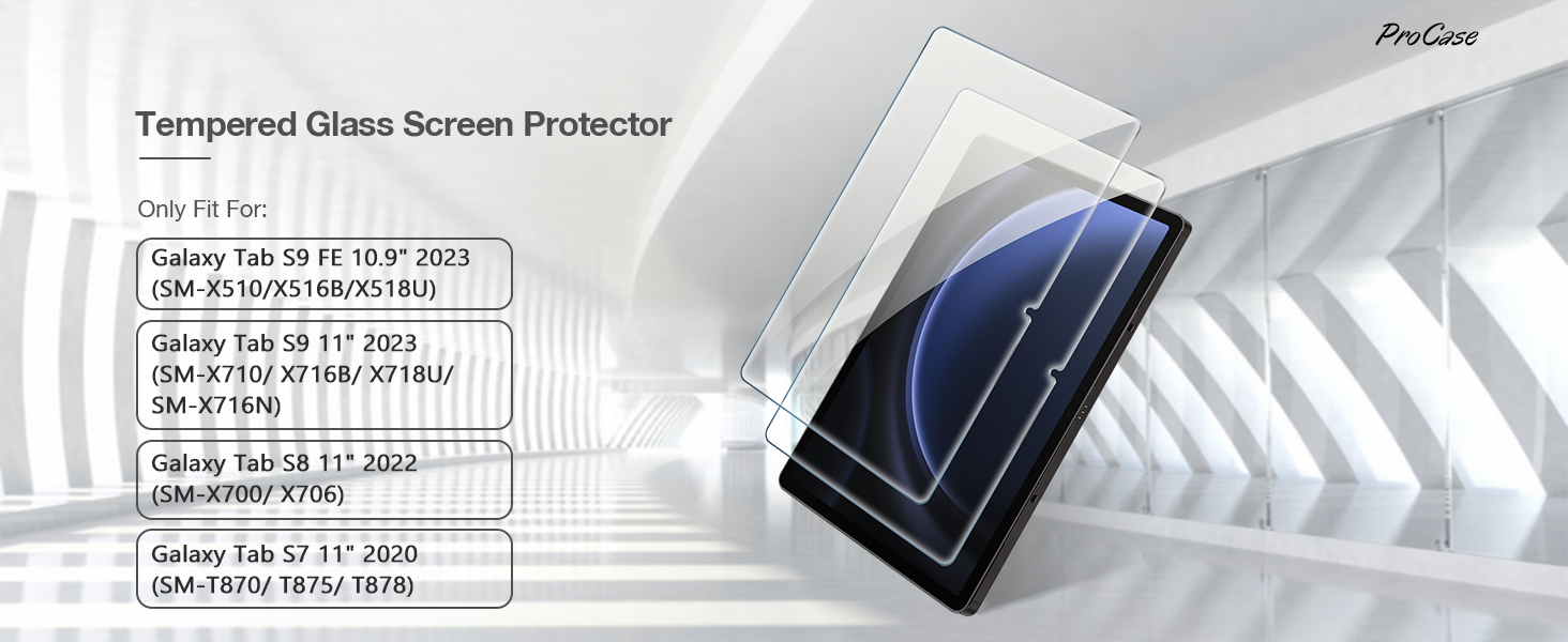 2 Pack Screen Protector for 11 Inch Galaxy Tab S8