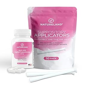 Natureland Applicators Suppositories Bundle