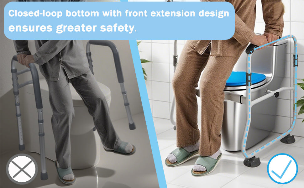 toilet rails for seniors