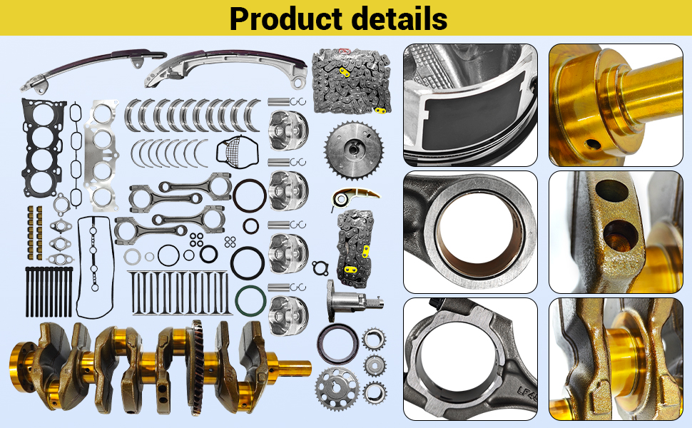 Amazon.com: 13401-28030 2AZ-FE 16V DOHC 2.4L Overhaul Engine