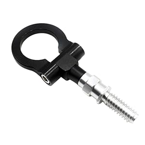 Amazon | XSAJU 汎用 アルミ 牽引 フック 国産車 折りたたみ m18