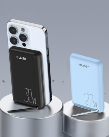 Amazon | Euker Magsafeモバイルバッテリー ワイヤレス充電