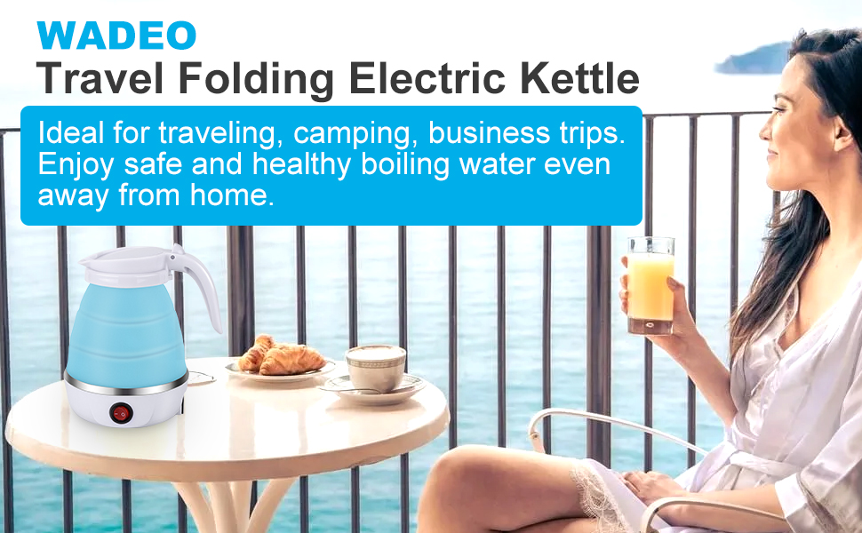 Portable electric kettle