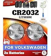 Amazon.com: Key Fob Battery Replacement Kit - 2-Pack CR1632