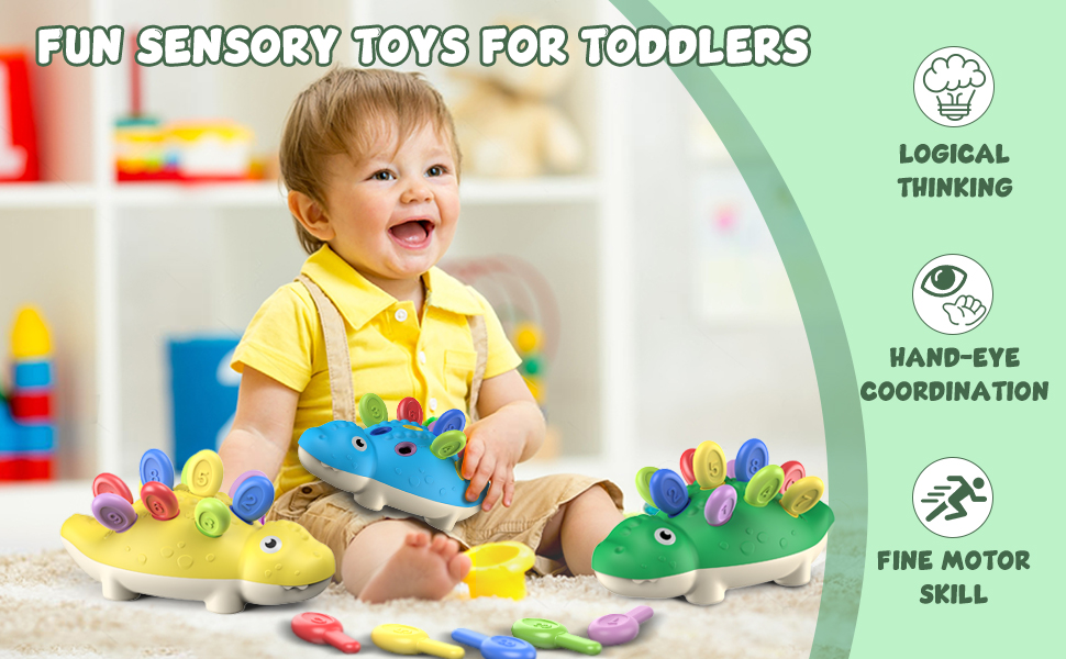 Baby Montessori Toys for 1 Year Old, Sensory Toys for