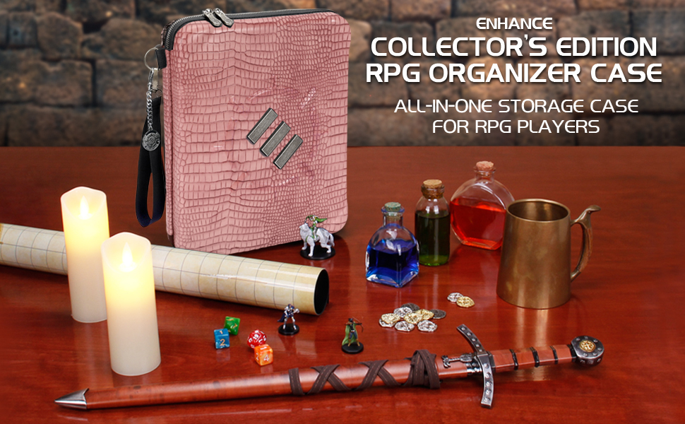 Mua ENHANCE Collector's Edition RPG Organizer Case DND Binder with