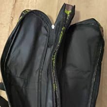 Folding Fishing Rod Case Portable Oxford Pole Tools for Reel Storage Fish Gear Tackle Carry 2 Layer