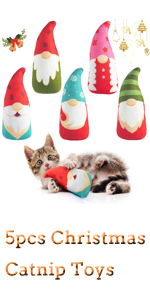 Christmas Catnip Toys
