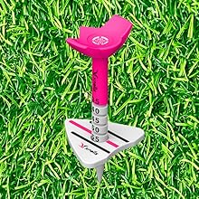 Golf Tees Adjustable Height pink
