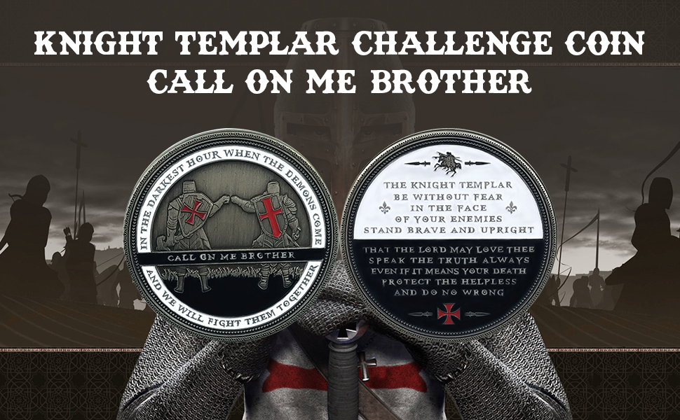 knight templar challenge coin