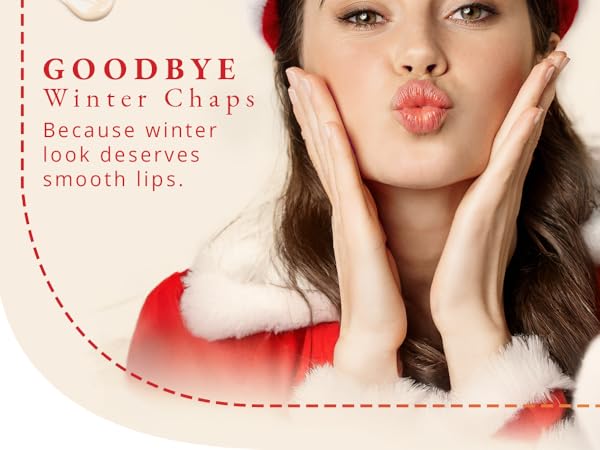 Lip Balm Hydrating Bulk Chap Stick with Fruit Flavors, Coconut Oil, Cocoa Butter - Christmas