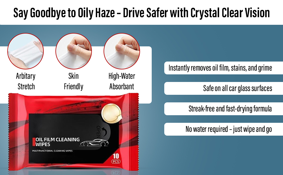 Gentle Yet Powerful Oil Film Removal – Skin Friendly & Stretchable